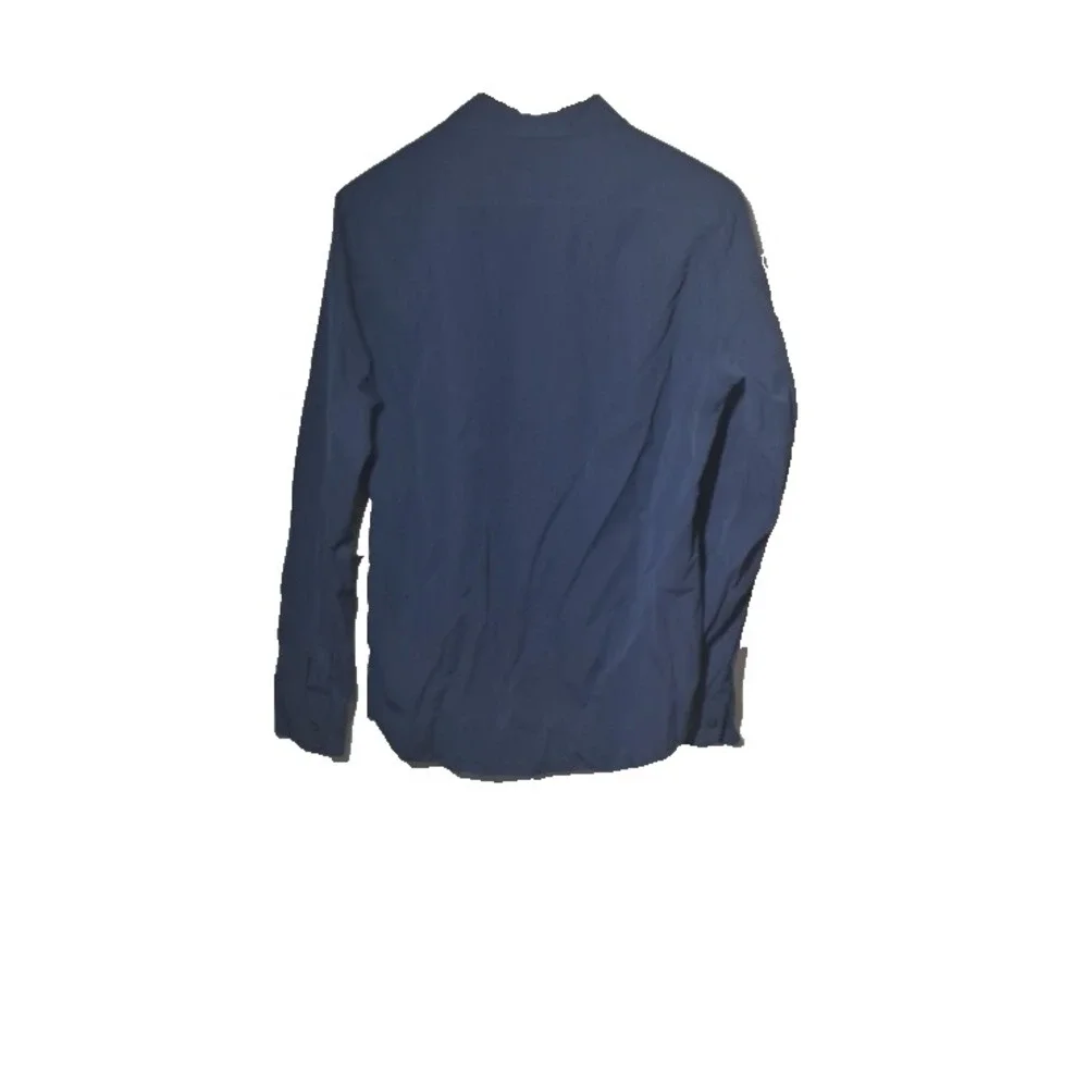 Marmot Shirt Mens S Navy Blue Aerobora Air Exchange Long Sleeve Button Up NEW‎ - Picture 2 of 9